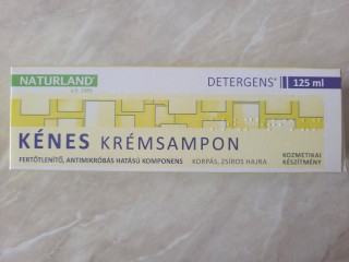 Detergens kénes krémsampon NATURLAND (125ml)