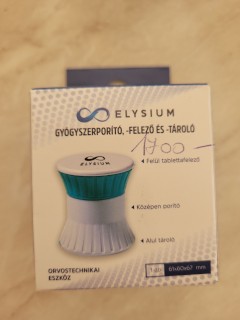 Elysium gyógyszerporító,felező,tároló